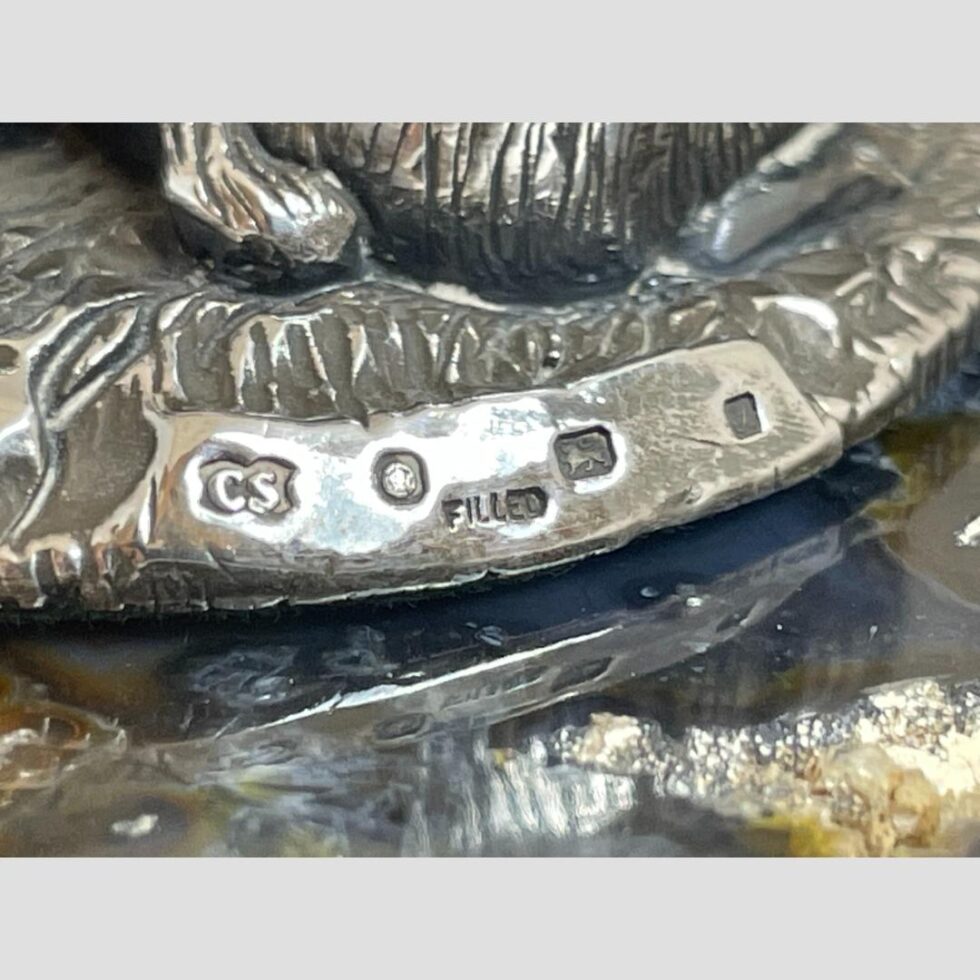 Close up photo of the hallmark.