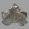 Main photo of silver leaf pin dish looking straight down at the full form from above. The leaf, a maple, is very realistic with the overall shape and the veins within the leaf. The tips of the leaf ends curl a little inward creating a natural leaf lip for the dish. Very high quality workmanship.