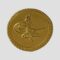 Main photo of Ottoman Empire gold coin displayed with the obverse with imperial monogram on show. The coin has an interesting embossed outer edge. The colour of the gold confirms its higher fine quality of 22 karat plus.